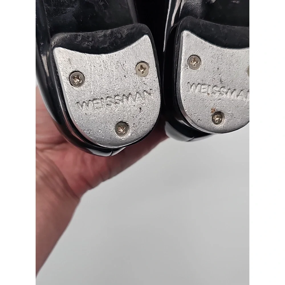 Weissman W600 Black Patent Tap Shoes Child Size 11.5 Mary Jane Dance